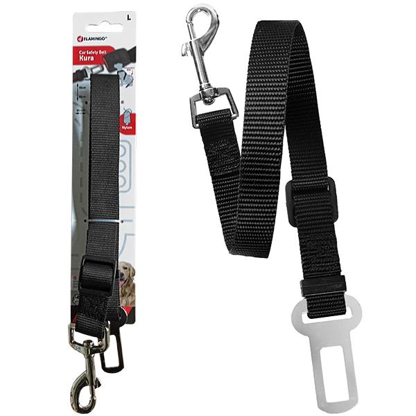 Flamingo Car Safety Belt Kura Автомобильный ремень безопасности для собак L/XL (502516)